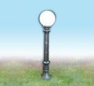 Render isometric view of Garden lamp