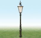 Render isometric view of Garden lamp