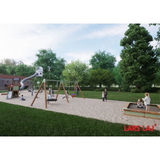 Green Playground In The Park Area_1868