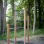 Treningsstativ Hevestenger/Pull Ups i skogsområde.