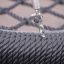 Detalj av kjettingoppheng på Metal Swing Frame 2+1+1 (BNS 90).