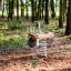 Motoriske legebik Nature i skogen til lekeplass.