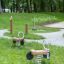 Motorsykkelvippe Nature i parkområde.