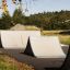 Double Quarter Pipe for utendørs skatepark.