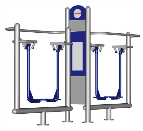 Render isometric view of Double Air Walker with Py