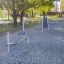 Klatrespir for barn i lekeplass i skogen.