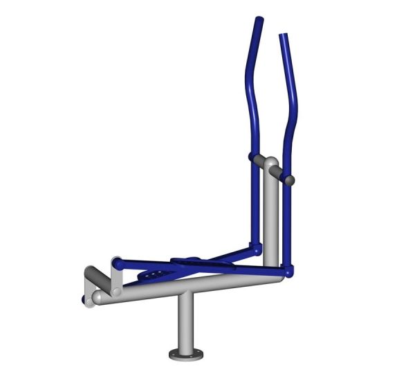 Render isometric view of Single Cross Trainer