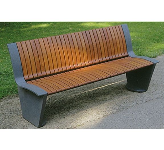 Render isometric view of Bench Rendez-vous