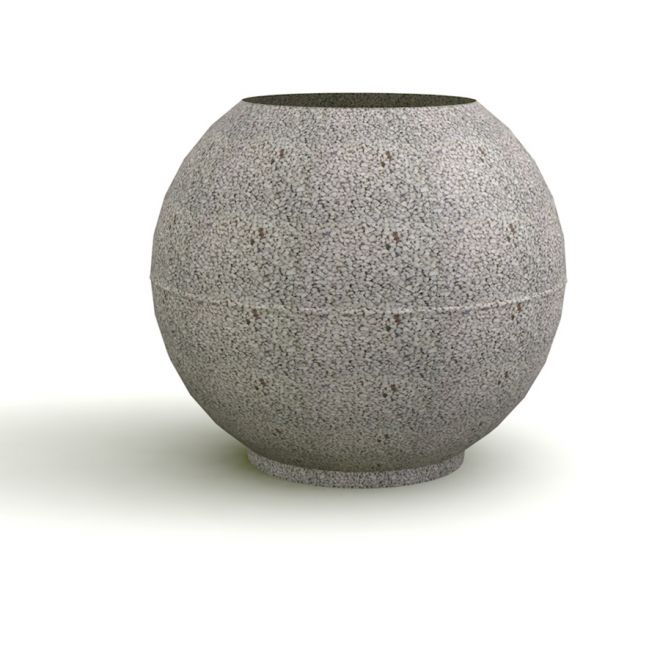 Utendørs blomsterpotte Roma i betong.