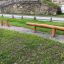 Balansestokk Nature på en lekeplass ute.