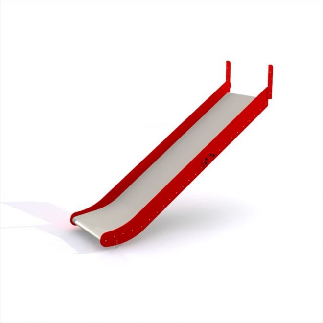 Rød Slide lekeplass sklie.