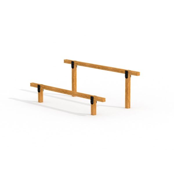 Trebane skillelement Kryphinder i tre.