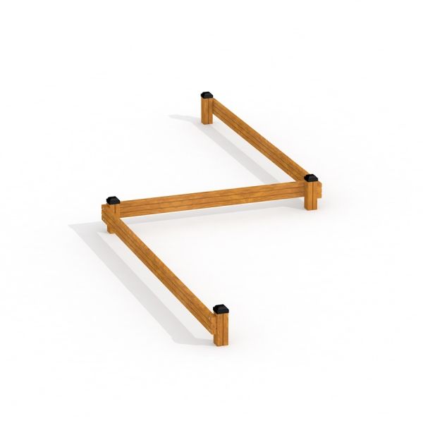 Trehinder for balanseøvelser fra Balansebom