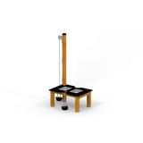 Sand- Og Vannbord Svart